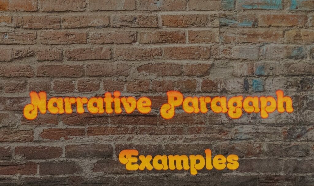 narrative-paragraph-samples