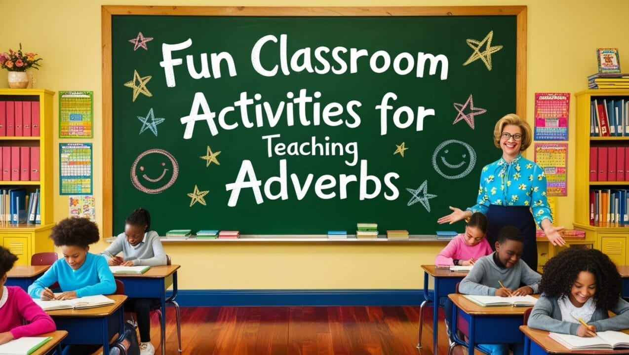 Fun Classroom Activities for Teaching Adverbs