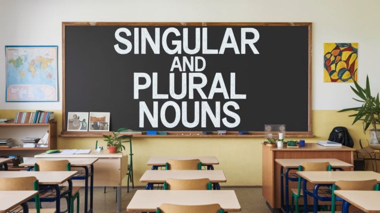 Singular and plural nouns