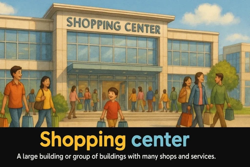 Shopping center