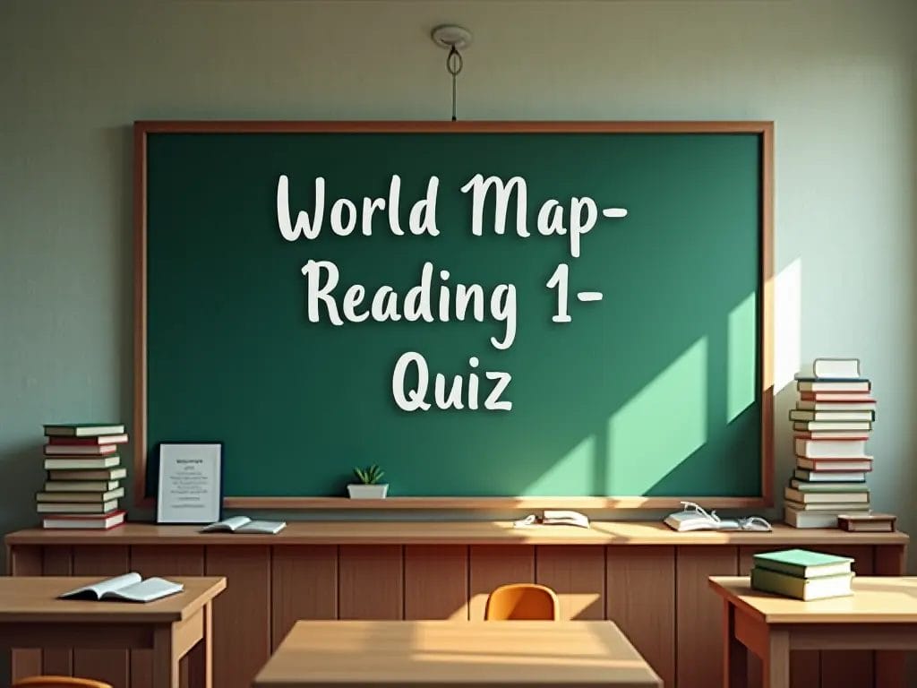 World Map – Reading 1- Quiz