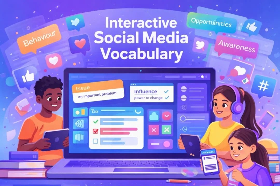 Interactive Social Media Vocabulary - Zahid Muzaffar Khan